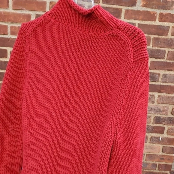 Tommy Hilfiger roll‎ neck cotton sweater L - Picture 3 of 10